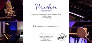 VOUCHER PODARUNKOWY NA SESJĘ NAGRANIOWĄ 